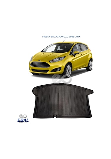 Ford Fiesta Hb Bagaj Havuzu 2008 - 2017 Arası Siyah