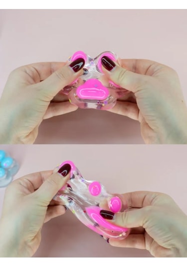 Şeffaf Kedi Patisi Taba Sukuşi Stres Oyuncağı Yumuşacık Jel Oyuncak Skuşi Squishy Diğer