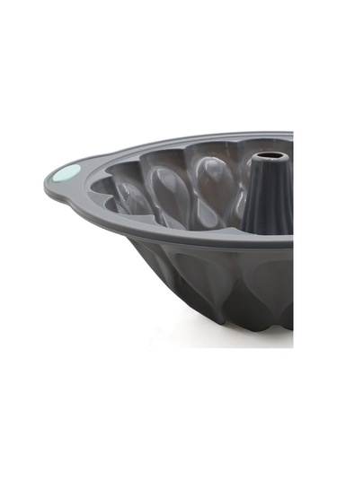 Yuvarlak Kek Kalıbı Silikon Kek Kalıbı Yapışmaz Kek Tavası Pişirme Kalıbı Gri