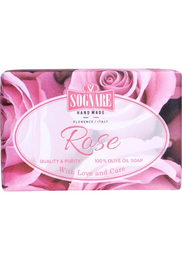 Sognare Natura Doğal Gül ve Zeytinyağlı Katı Sabun 175 G