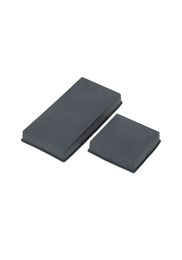 Teltree Fırın İçin 4'lü Silikon Pişirme Tepsisi - Kare Ve Dikdörtgen Modeller Diğer