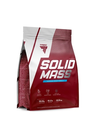 Trec Solid Mass Karbonhidrat Tozu 3000gr - Çilek Aromalı