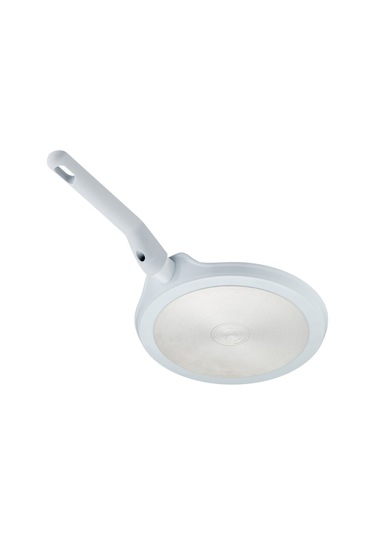 Jumbo Swiss Crystal Light Grey Krep Tavası 25 Cm Gri