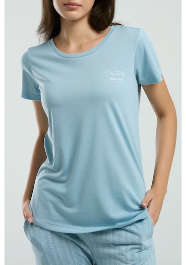 Pierre Cardin Kadın Mavi Pijama Takımı Pc8997-s-v1 Mavi