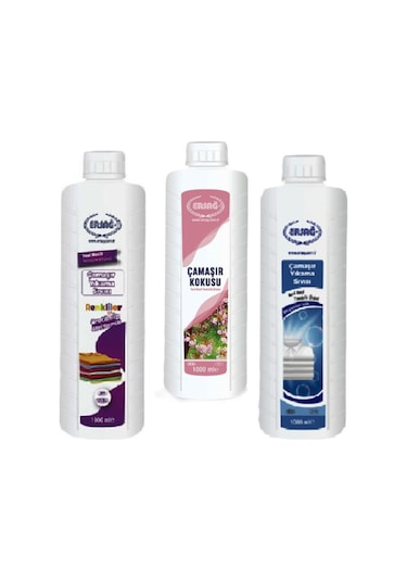 Ersağ Beyazlar ve Renkliler için Çamaşır Yıkama Sıvısı 2 x 1 L + Çamaşır Kokusu 1 L