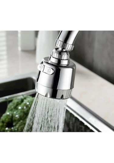 On2 Armatür 3 Fonksiyonlu 360° Oynar Tasarruflu Musluk Başlığı