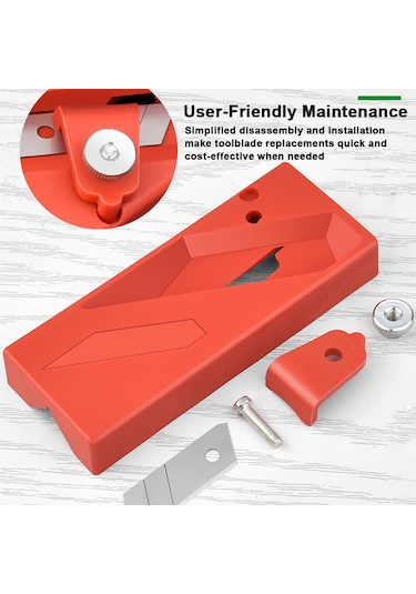 Ximistore9 Abs Pah Kırma Planyası - 45 Açılı Ahşap, Alçıpan Ve Fiber Kesme Aleti