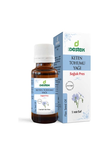 Destek Keten Tohumu Yağı 50 ML