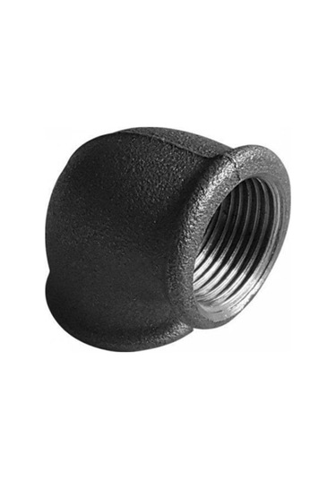 Siyah Demir Dirsek 1/2" 1 Adet