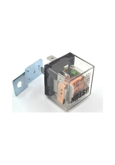 Mini Röle Şeffaf 12v 40a 4p Ledli 4 Fişli Universal Rl140