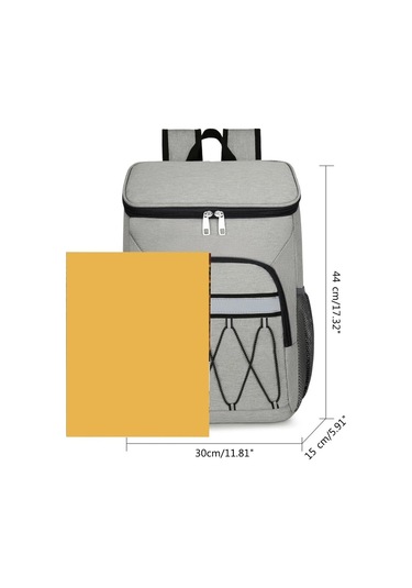 Oxford Bez Yalıtımlı Sırt Çantası Açık Mekan Piknikleri İçin Sıradan Sırt Çantası Seyahat Çantaları İçin Artict-Denim