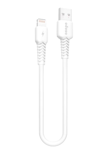 Lightning To Usb Mini Kablo 3.4a Hızlı Şarj Ve Data Kablosu 30cm