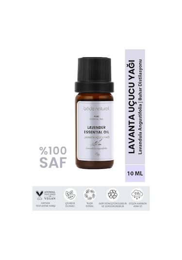 Bade Natural Lavanta Uçucu Yağı %100 Saf 10 ML
