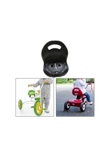 Suntek Çocuklar Üç Tekerlekli Bisiklet Koltuk Dayanıklı Dıy Siyah D
