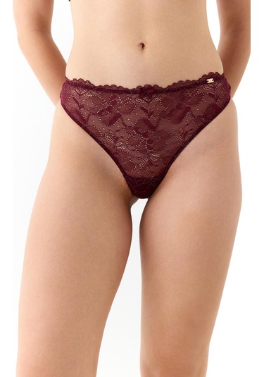 Amarelle Roma Bordo Dantelli String Külot