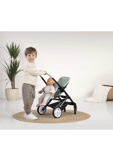Smoby Oyuncak İkiz Bebek Arabası - Adaçayı Yeşili 253220