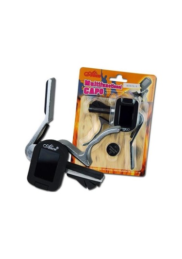 Alice Ae7D/Sl-C Dijital Clip Akort Aletli Gitar-Saz Kapo Kelepçe