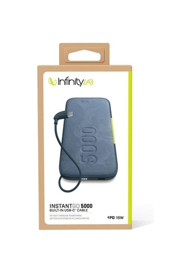 Infinitylab By Harman Instantgo 5000 Mah Usb-c Powerbank Mavi