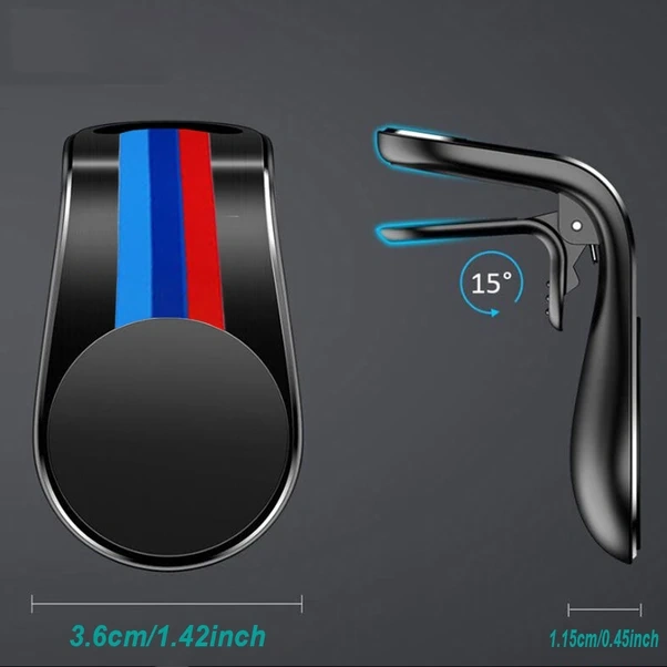 Primepickings Siyah Bmw Araç Telefon Tutucu - Dönebilir Su Geçirmez Hava Çıkışı Kelepçesi E30 E36 E39 E46 E60 E70 E87 E90 E92 E71 F10 F30 F20 F01 F02 X1 X2 X3 X4 X5 X6 X7 Modelleri