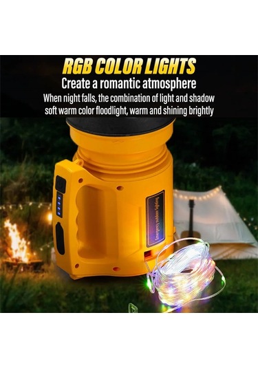 Sones E-smarter 8w5205-2 Küçük Taşıma Işığı Rgb Renkli Lambalar Açık Hava Bisiklet Projektörü Siyah