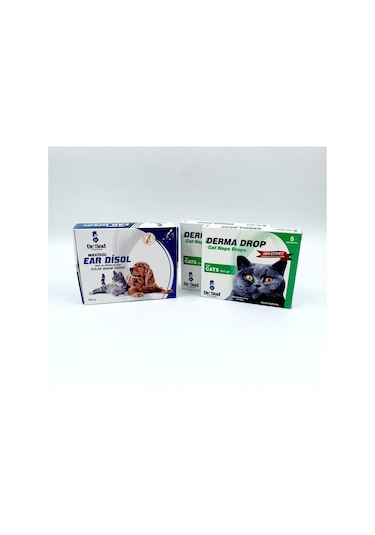 Dr. Sed Derma Kedi Deri Bakım Ürünü 2 Kutu + Kulak Bakım Ürünü