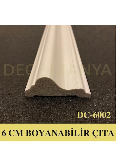 Decomanya Boyanabilir Duvar Çıtası Poliüretan Çıta Polimer Çıta