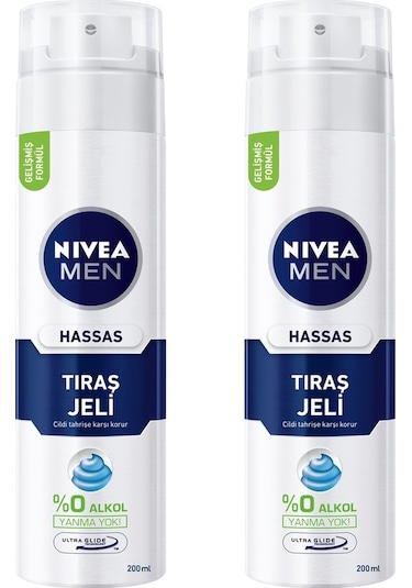 Nivea Men Hassas Tıraş Jeli 2 x 200 ML