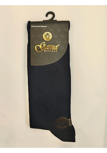 Gama 960 Erkek Pamuklu Dikişsizı Soket Çorap Lacivert