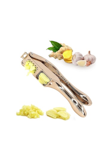 2'si 1 Arada Sarımsak Ezici, Sarımsak Kıyma Ve Sarımsak Dilimleme Çok Renkli