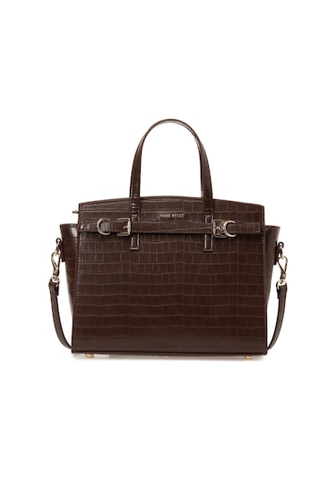 Nine West Healytotecroc 5pr Kahverengi Kadın El Çantası 000000000102051948 Kahverengi