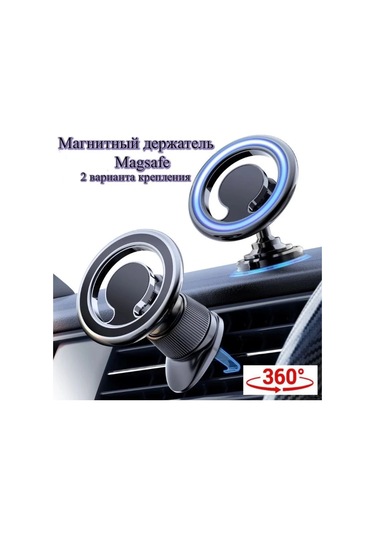 Yifomall Mıknatıslı Araç Telefon Tutucu - 360 Dönebilir, Havalandırma Ve Gösterge Paneline Montaj