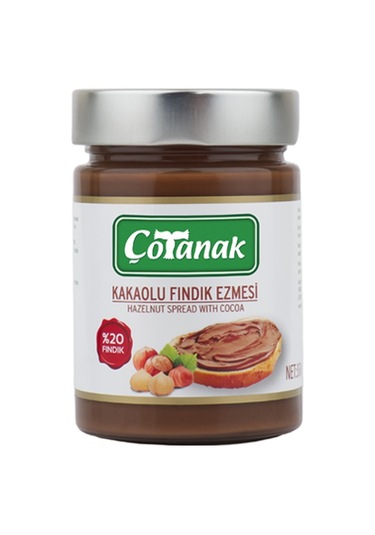 Çotanak Kakaolu %20 Fındık Ezmesi 350 G