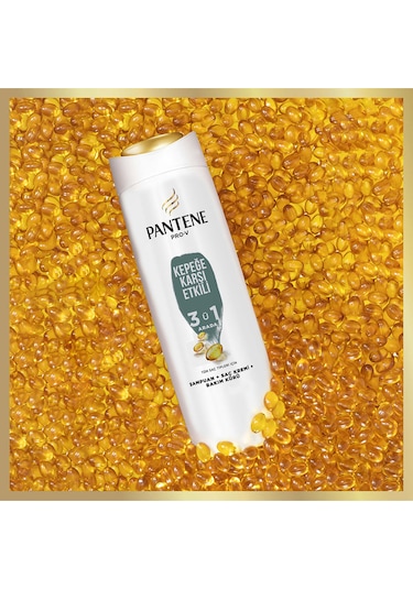 Pantene Kepeğe Karşı Etkili 3'ü1 Arada Şampuan 350 ML