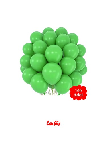 Pastel Balon 12 İnç 100'lü Haki