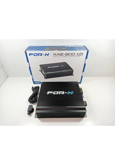 For-x Mono Amfi For-x Xae-800.1d Bass Anfisi 800 Rms Bass Kontrollü Mono Anfi