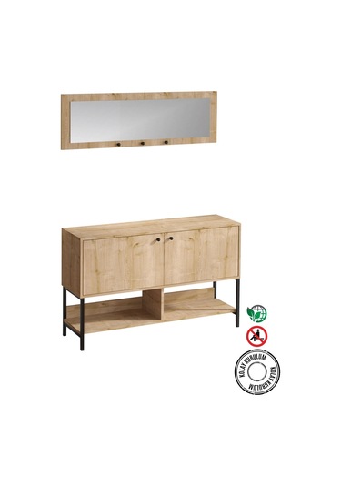 Decormet Blass Ayakkabılık Safir Meşe- Dec-20062 Çok Renkli