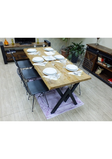 Ntconcept Ntconcept Masif Ağaç Yemek Masası (278325478)