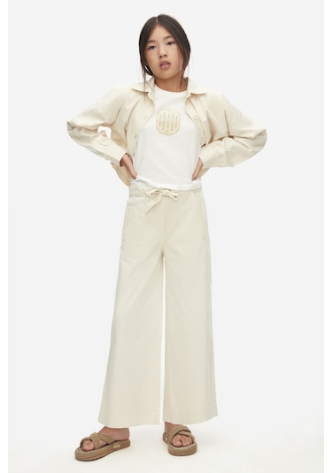 Nk Kids Pebble Kız Çocuk Gömlek 38345n Krem