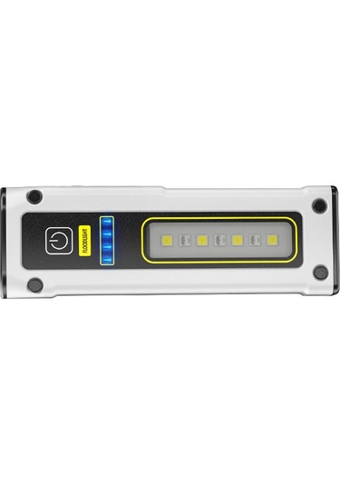 Sones E-smarter Std01 Cob Çalışma Lambası Güç Göstergeli Dış Mekan Acil Durum Onarım Lambası Mıknatıslı Led Mini El Feneri Beyaz
