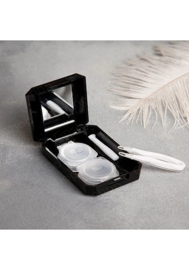 Skycity 3b1 Kontakt Lens Bakım Seti: Saklama Kabı, Pens Ve Emme Başlığı İle Pratik Çözüm