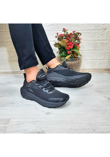 M.p. 1607 Siyah Yumuşak Taban Hafif Erkek Spor Ayakkabı Siyah