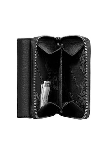 Cengiz Pakel Hakiki Deri Kadın Cüzdan-Portföy 65210-Siyah (434140349)-65210-Siyah