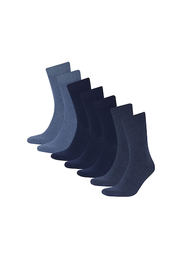 DeFacto Erkek 7'li Uzun Çorap L5952AZNSNV42