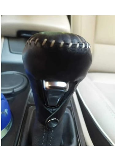 Opel Mokka 2012/2020 Uyumlu Otomatik Vites Topuzu Kılıfı El Yapımı Siyah