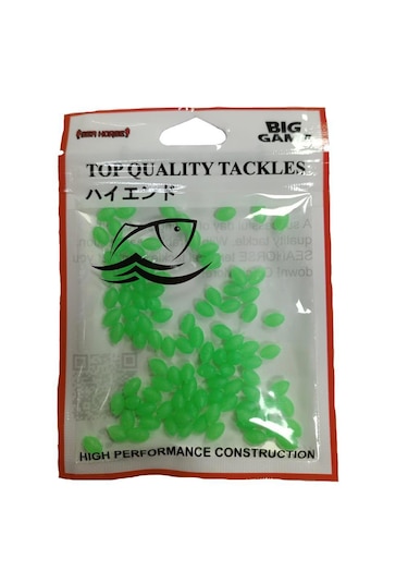 Sea Horse Glow Slıkon Boncuk 4 6mm 100lü Pk.