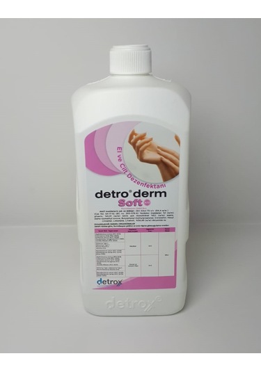 Detroderm Soft El Dezenfektanı 1 Lt