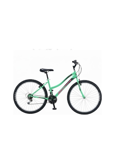 Salcano Excel 26 Mint Yeşili Pembe Siyah Yeşil