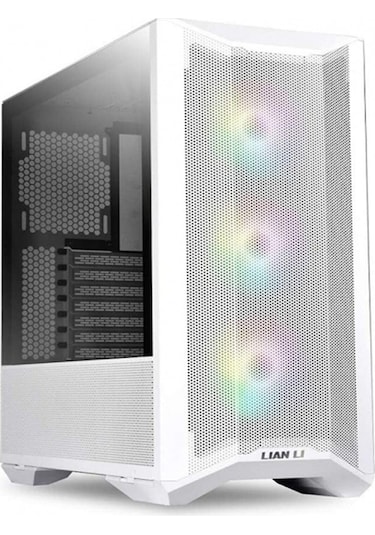 011 Lancool Iı Mesh Beyaz Rgb Mid-tower E-atx Gaming Oyuncu Kasa G99.lan2mrs.50