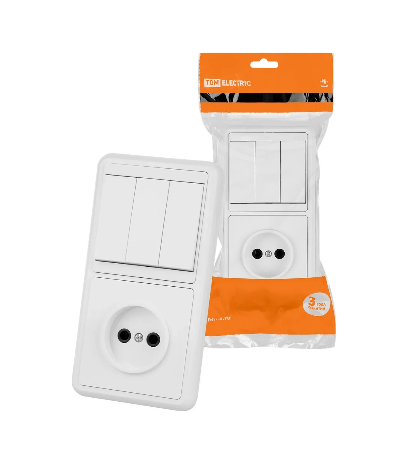 Tdm Electric Topraklamasız Üç Tuşlu Anahtar Ve Prizli Priz 384638622 Priz Ve Anahtar Tek Bir Kutuda