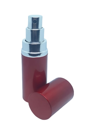 Parfüm Şişesi 20 Ml 5 Adet Alüminyum Kırmızı Boş Şişe